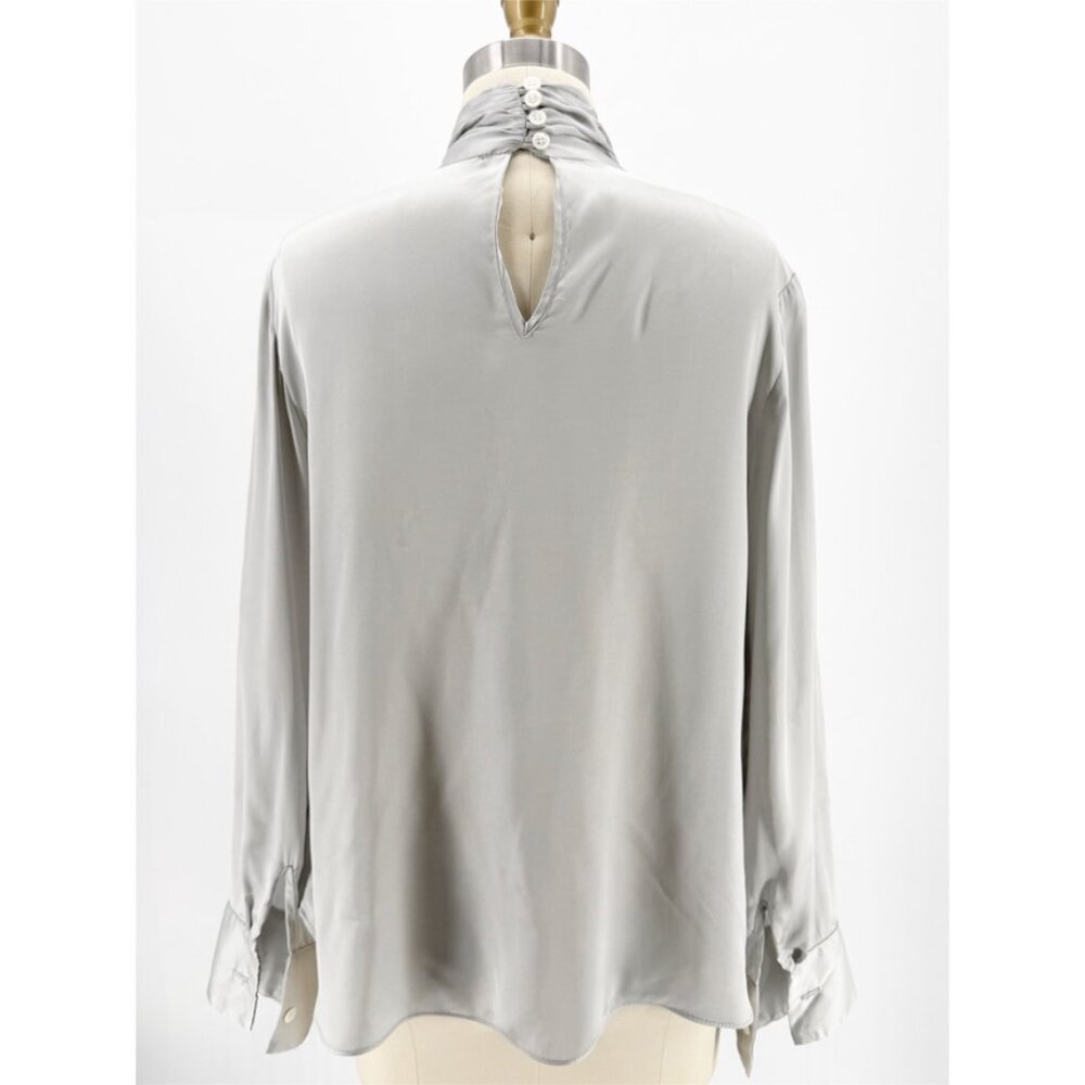 SECULAR alexandra shirt in silver S - Picture 4 of 9